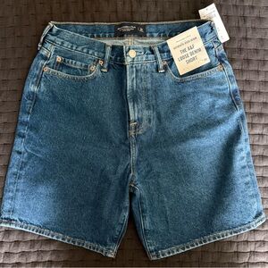 Abercrombie & Fitch Authentic Rigid Denim Shorts